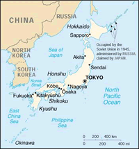 Map of Japan