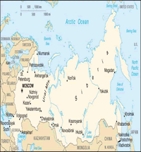 Map of Russia