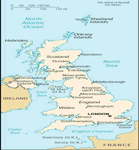 Map of UK